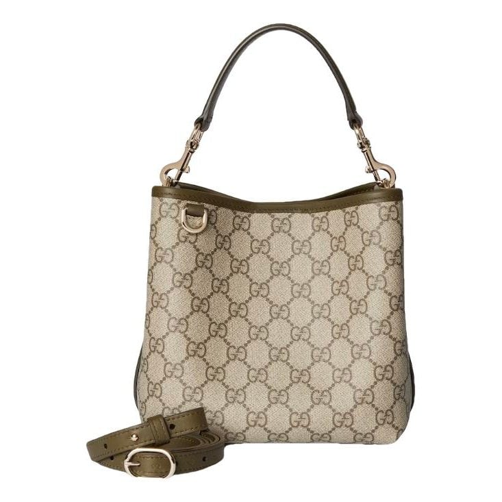 Ophidia Bucket leather crossbody bag