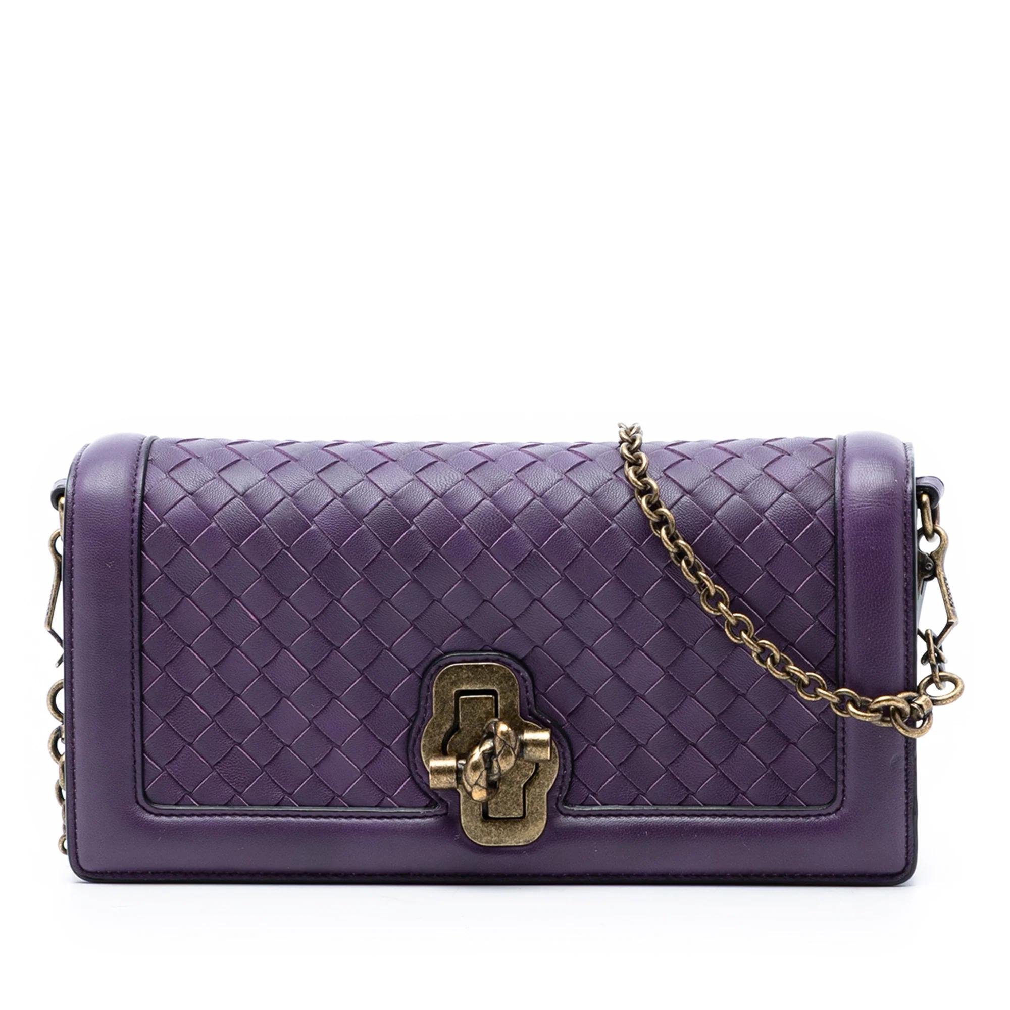 Knot leather crossbody bag