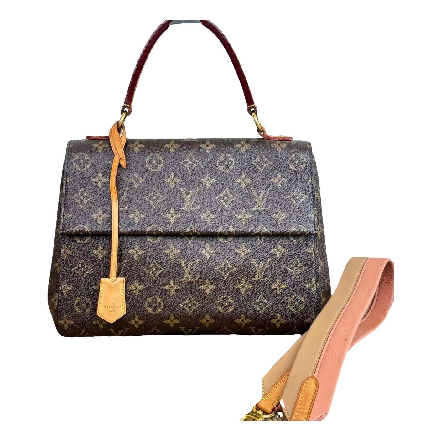 Cluny leather handbag