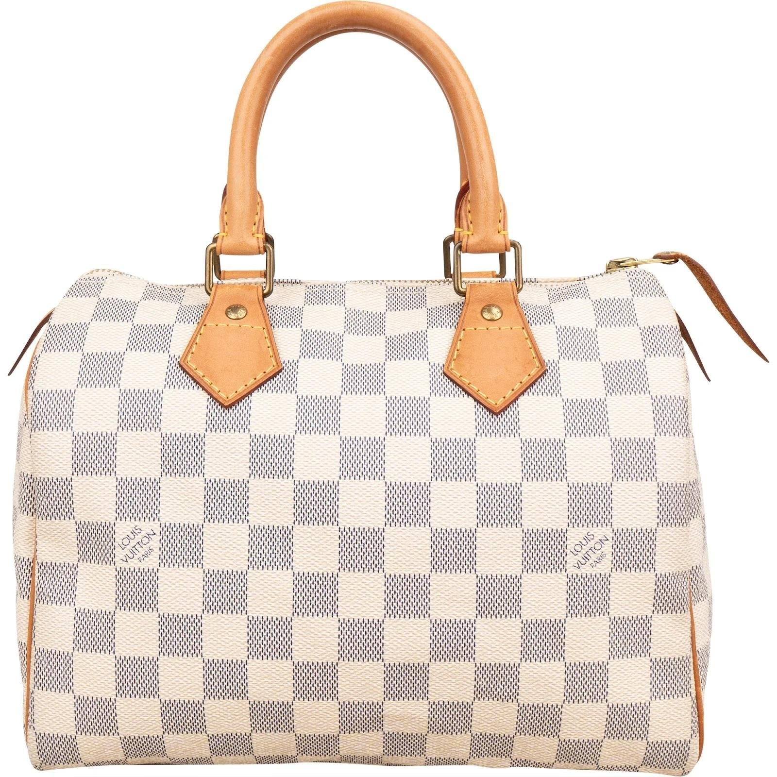 Speedy leather handbag