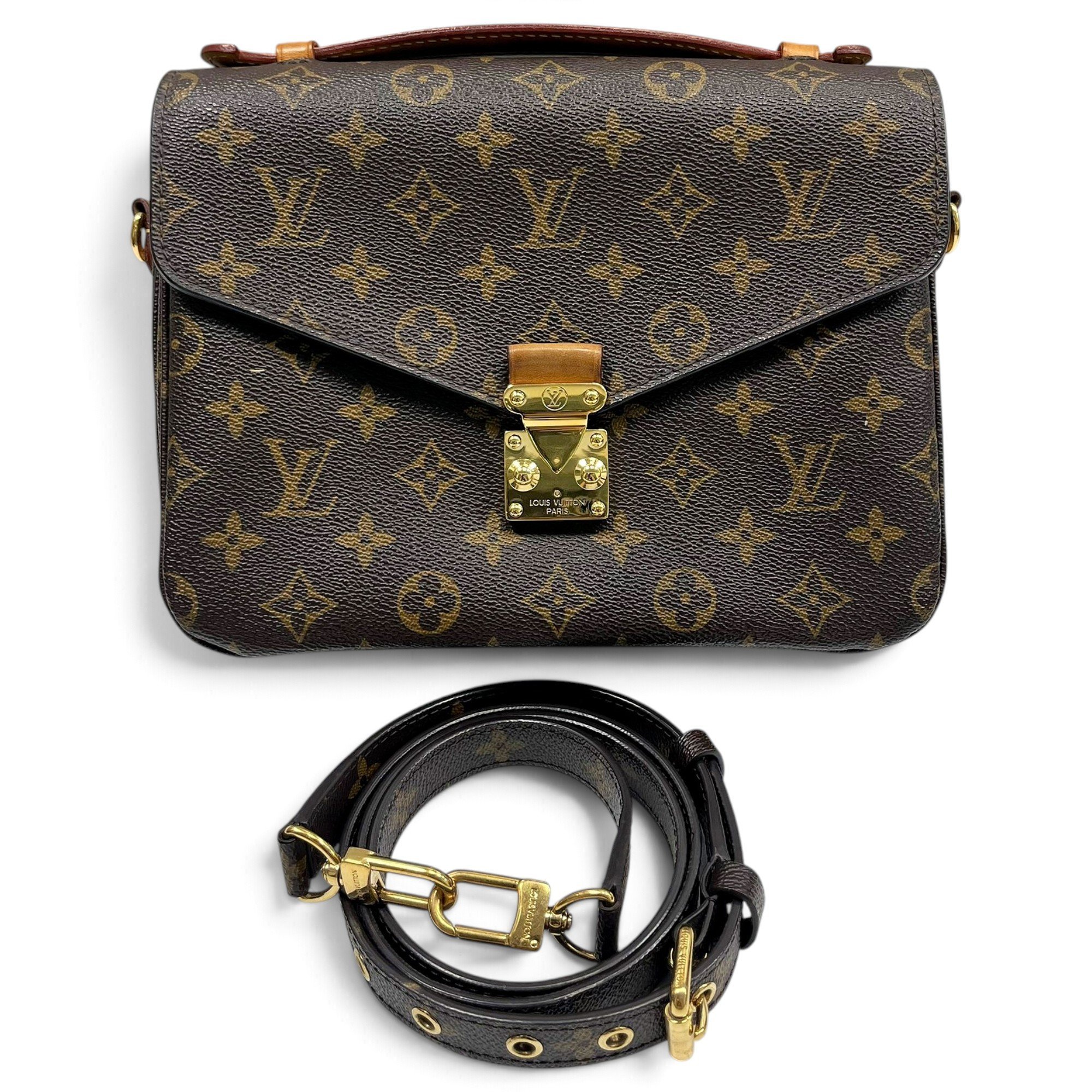 Metis leather handbag