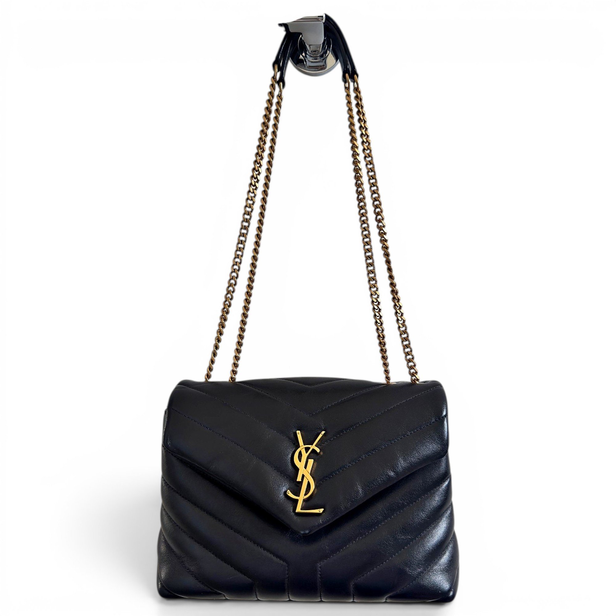 Loulou leather handbag
