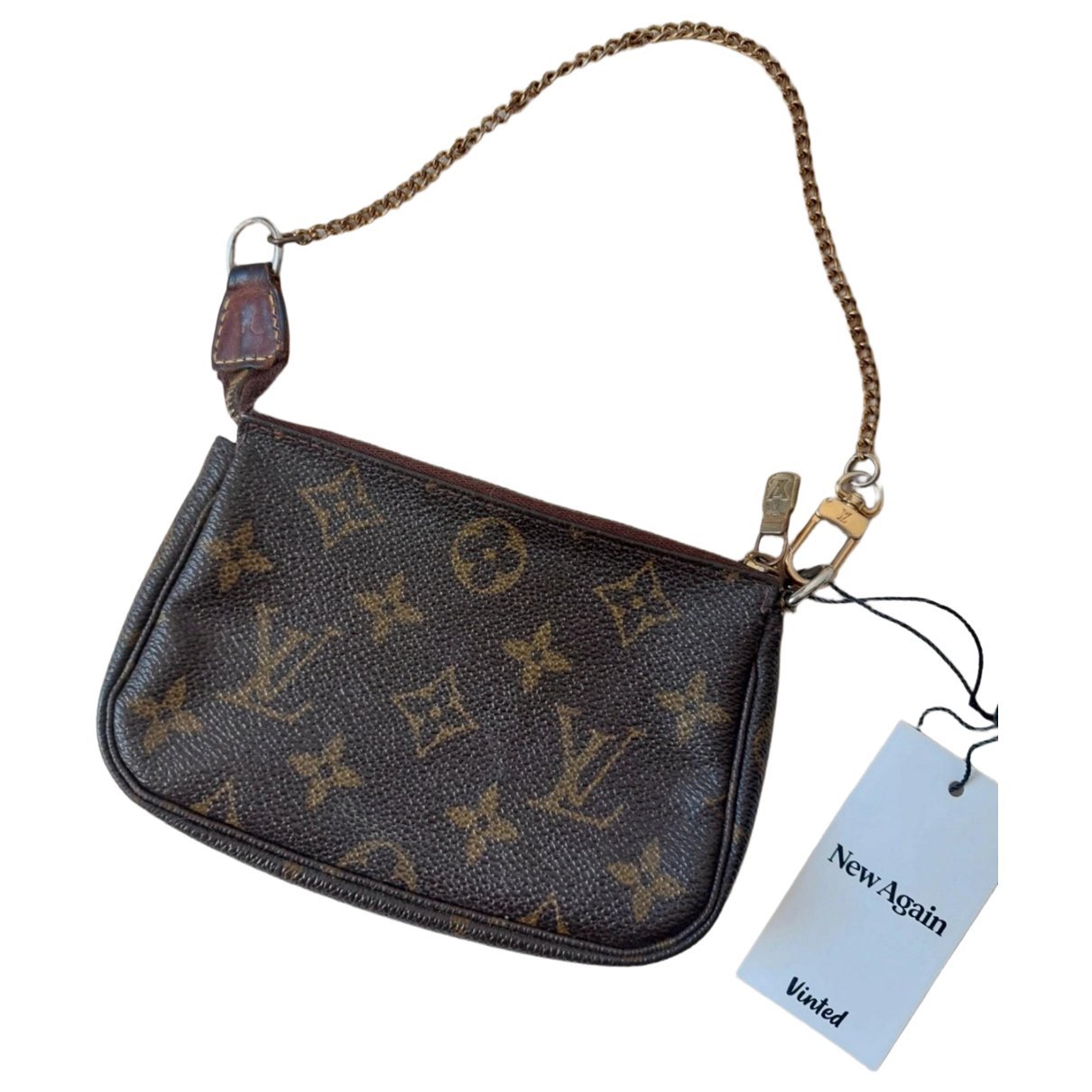 Pochette Accessoire leather handbag