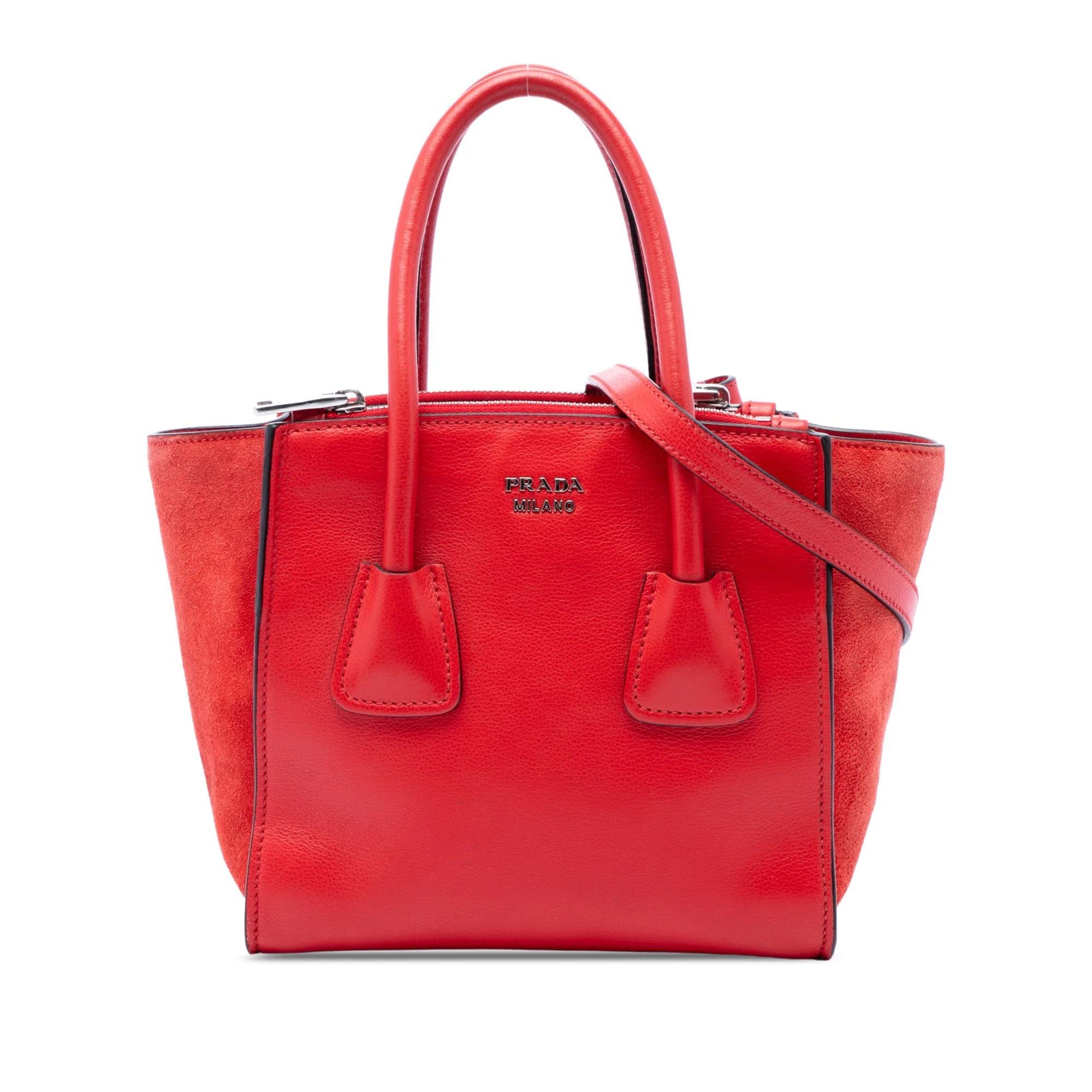 Prada Pocket pony-style calfskin handbag