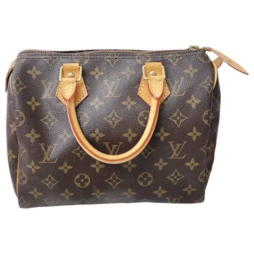 Speedy leather handbag