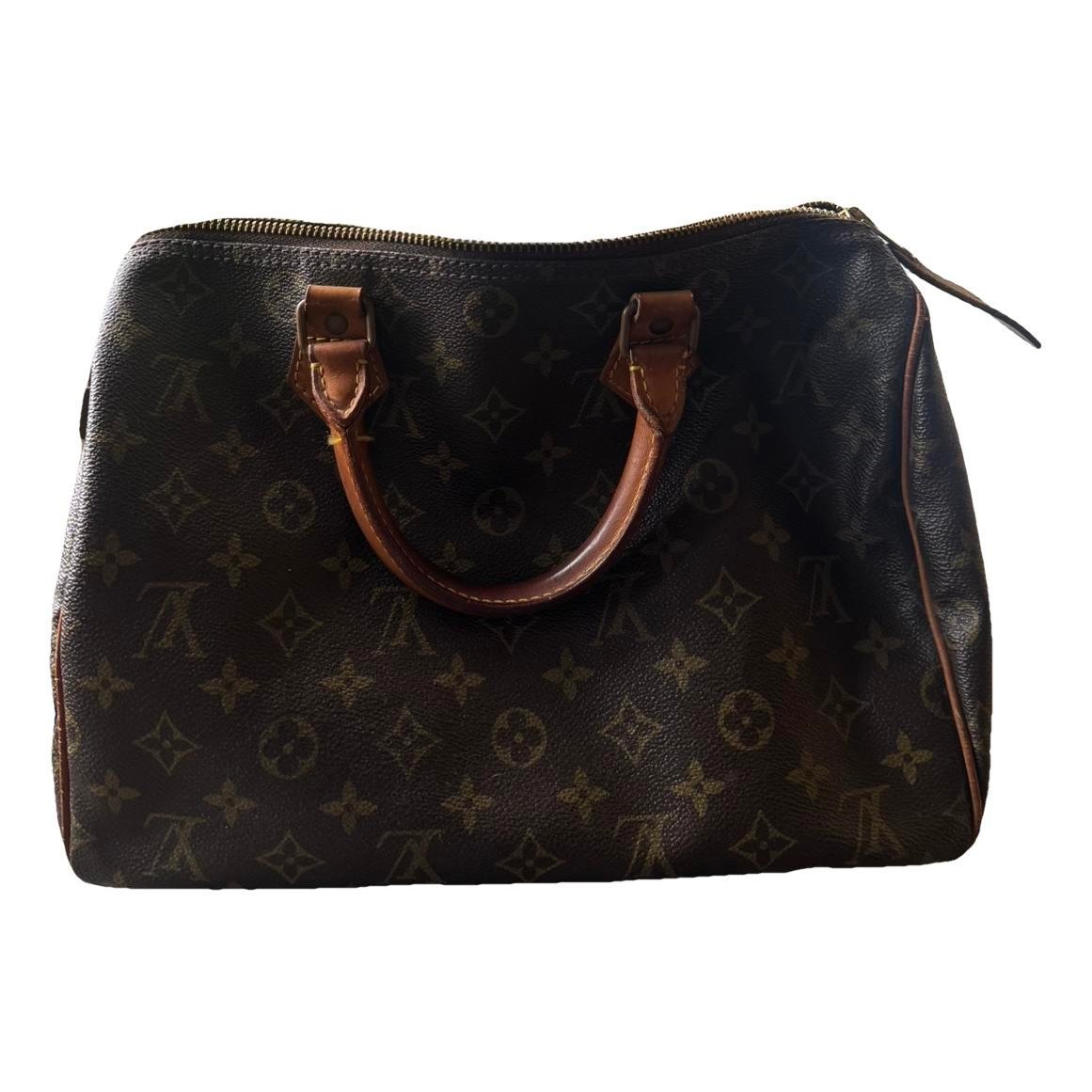 Speedy leather handbag