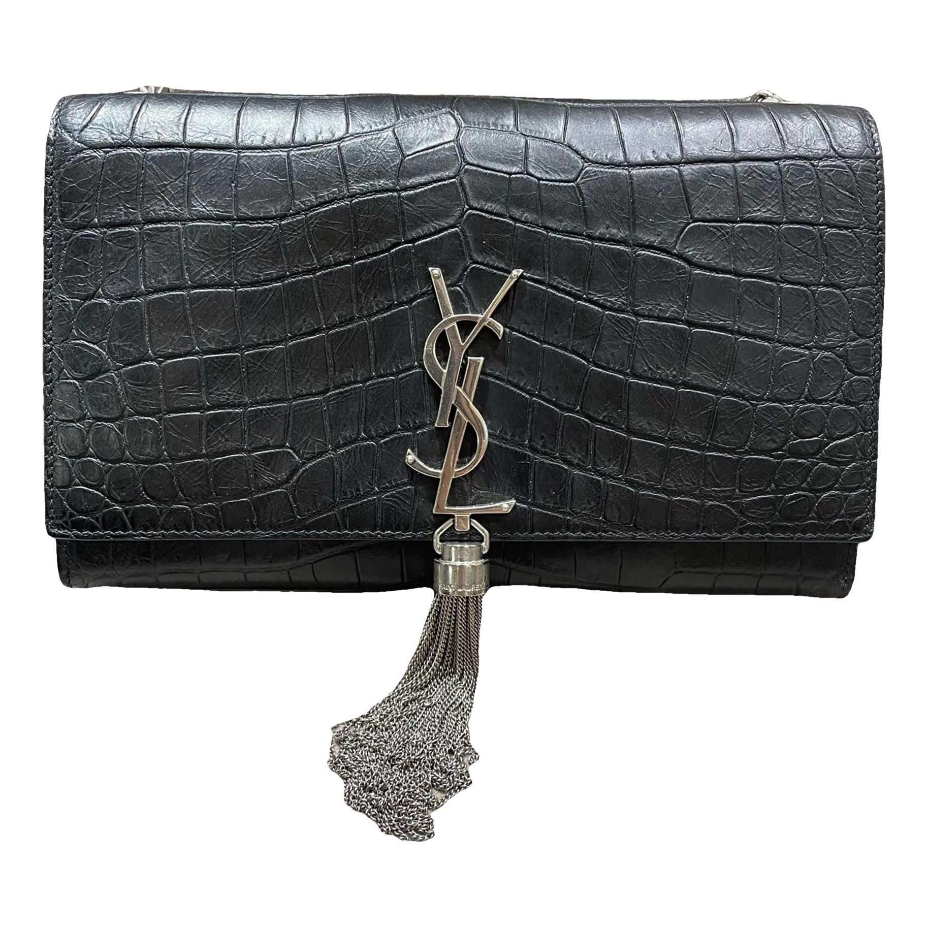 Pompom Kate leather crossbody bag