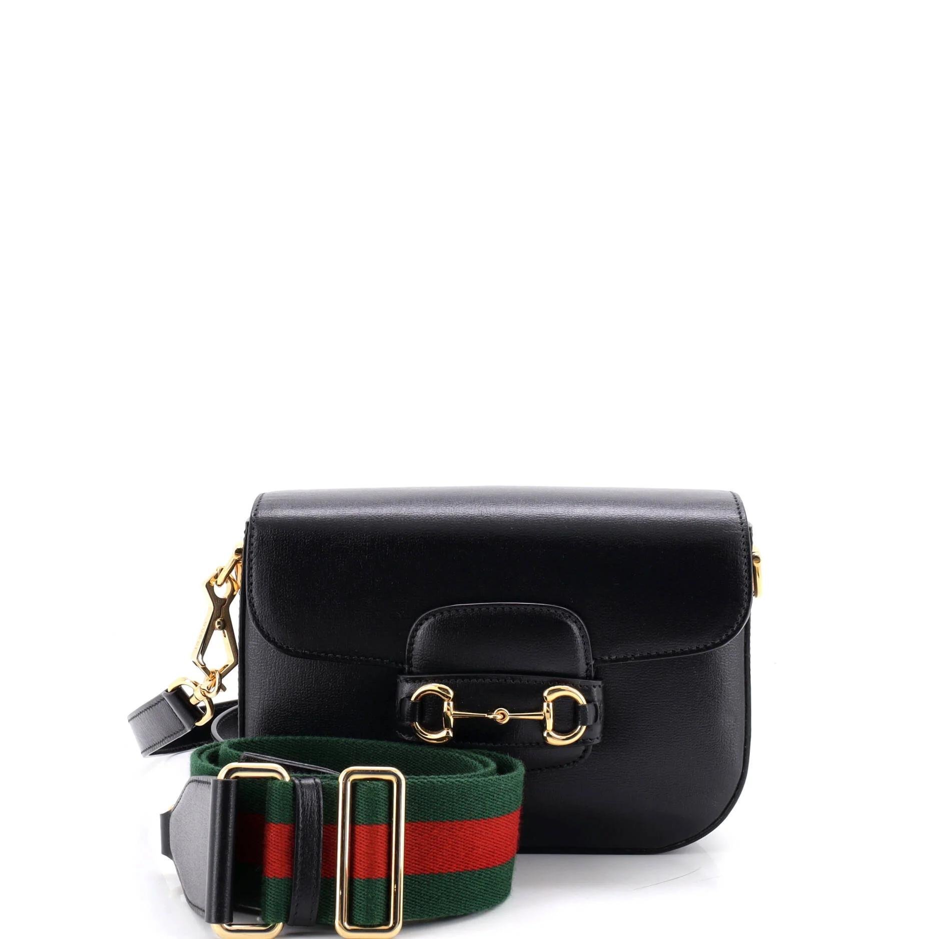 Leather crossbody bag