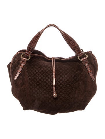 Celine Suede Hobo