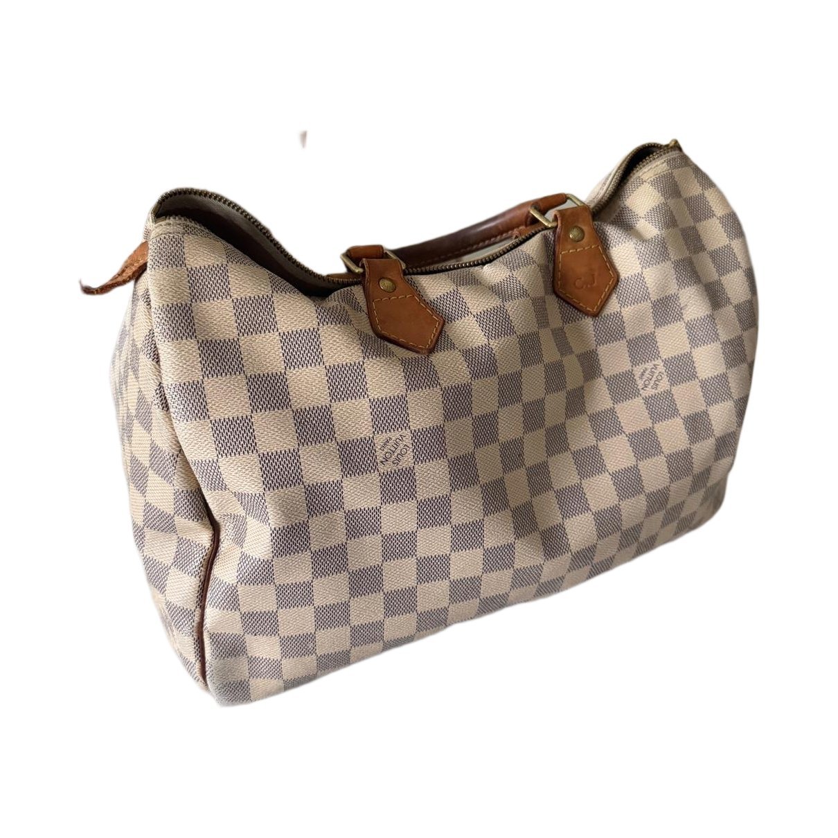Speedy leather handbag