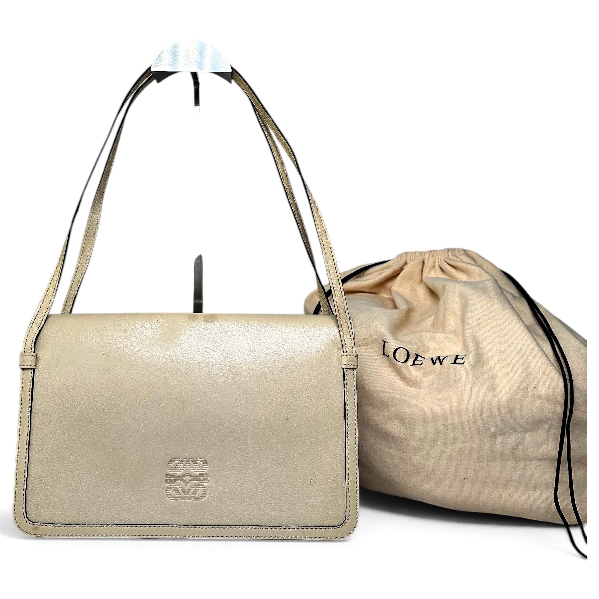 Puzzle leather handbag