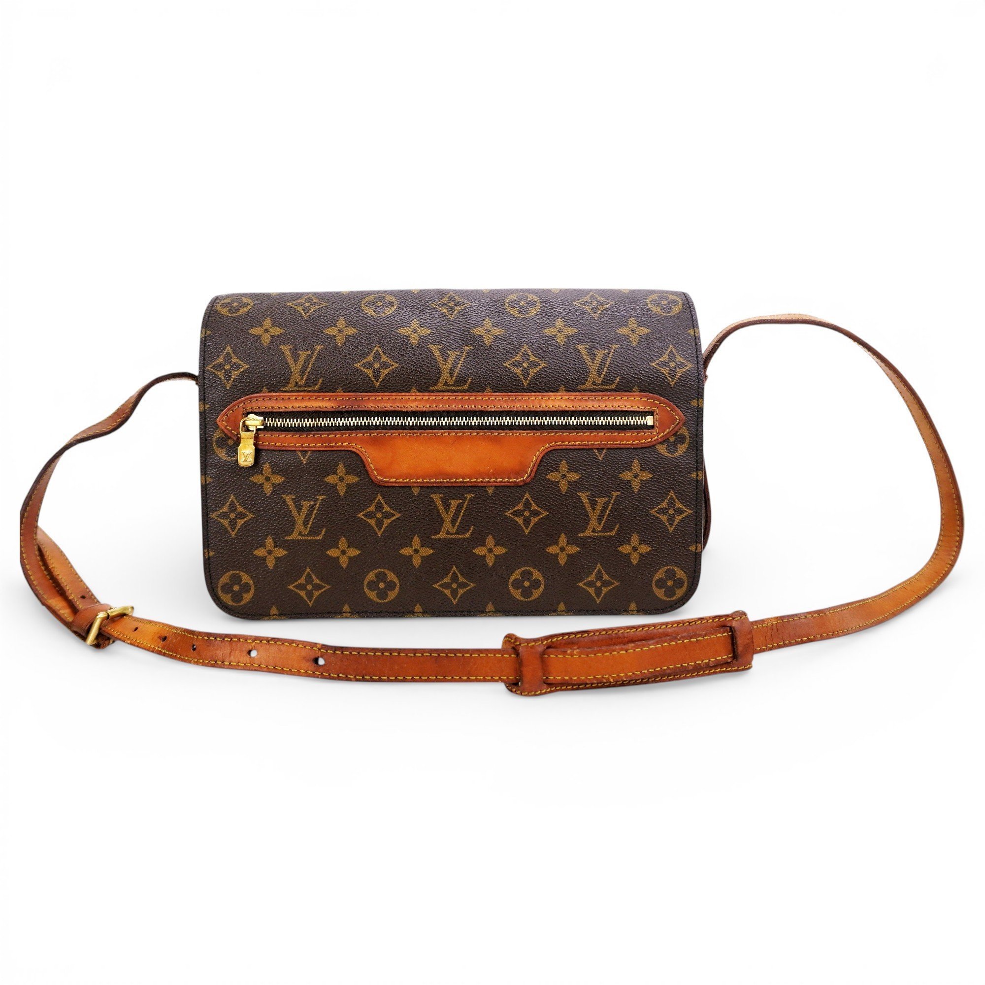 Saint-Germain Vintage leather crossbody bag