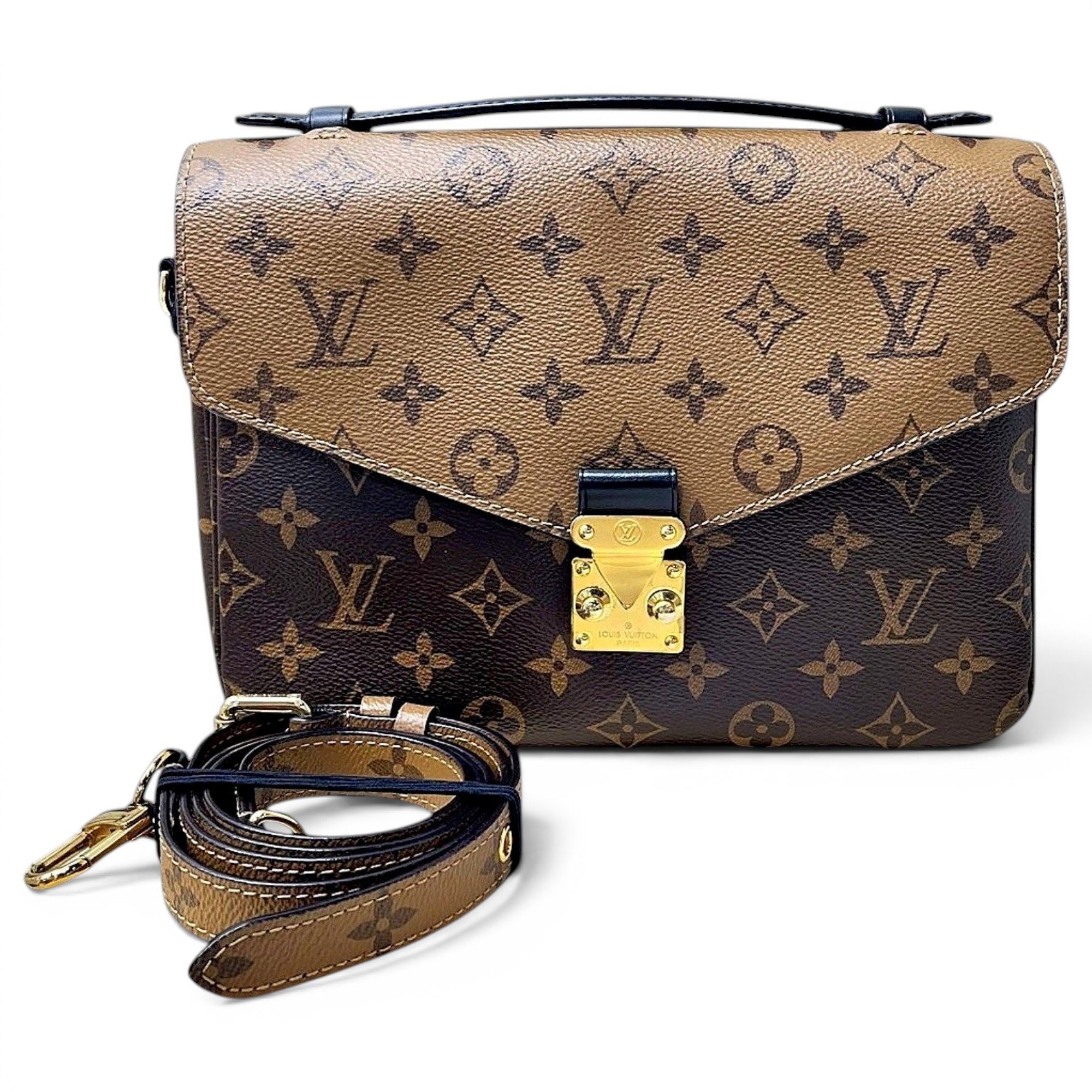 Metis leather handbag