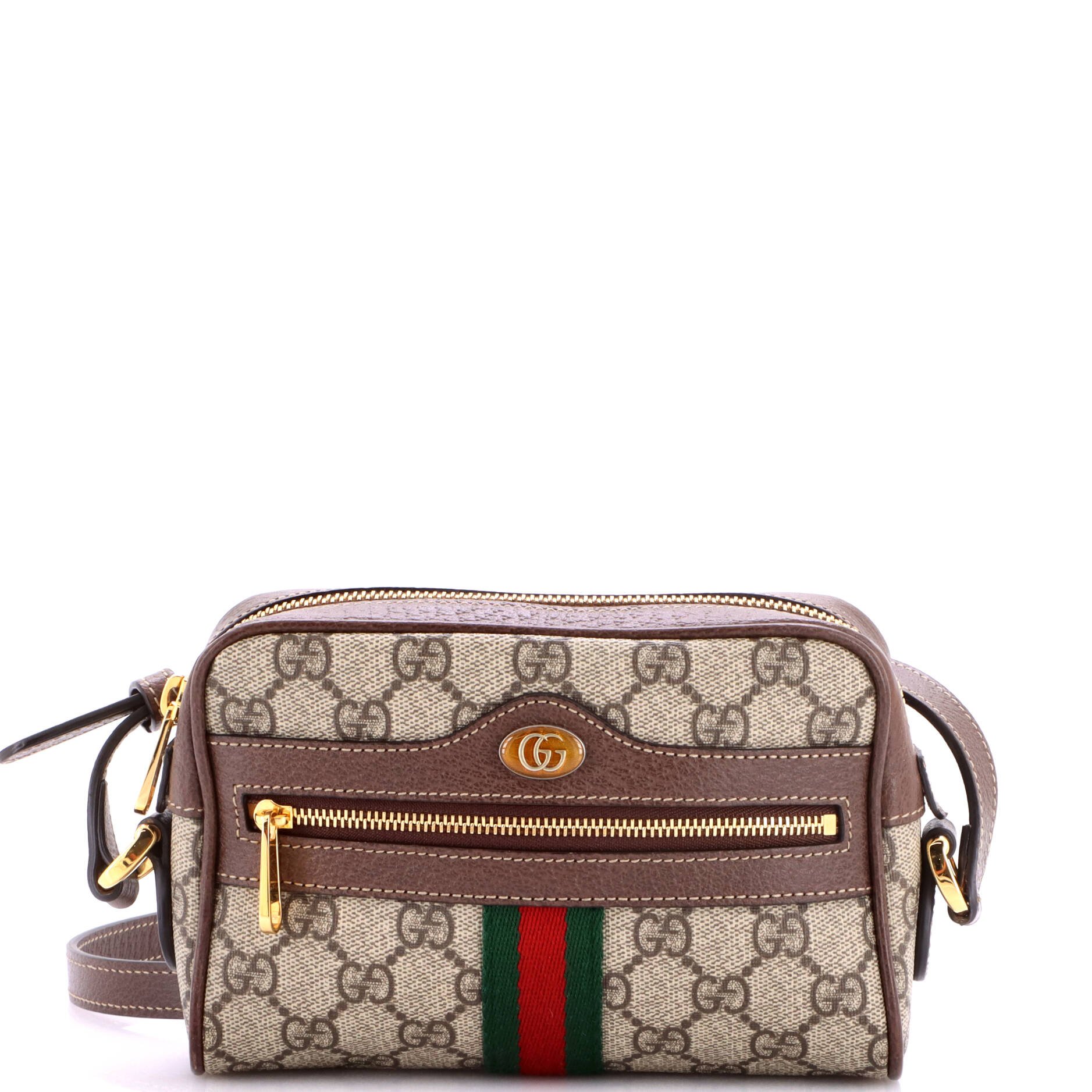 Ophidia Shoulder Bag GG Coated Canvas Mini