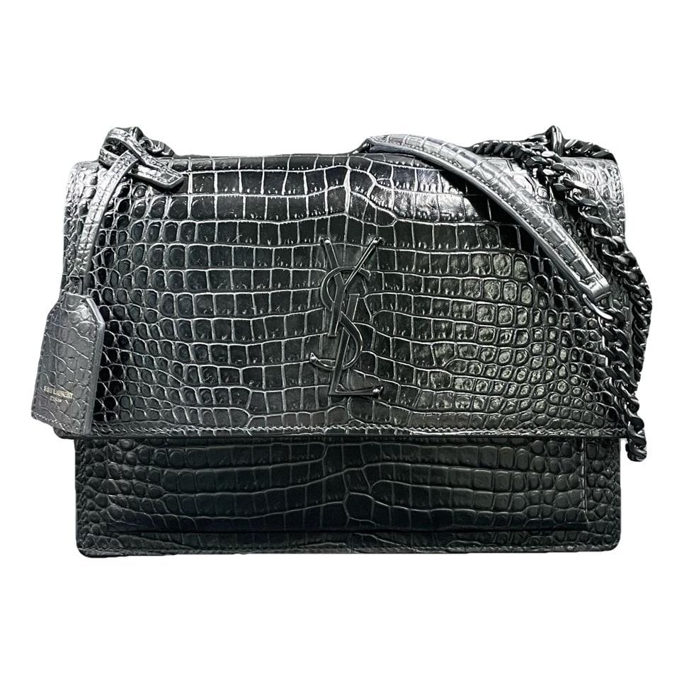 Sunset leather handbag