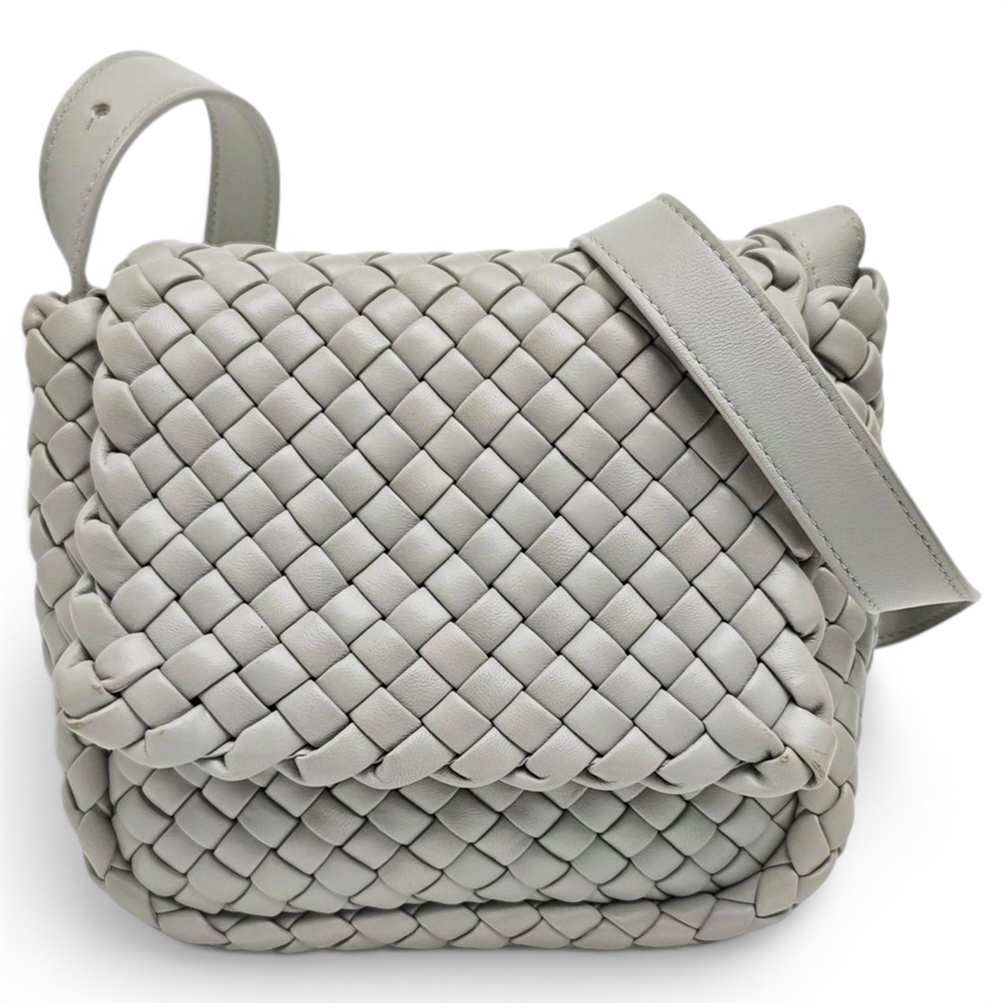 Marie Padded leather crossbody bag