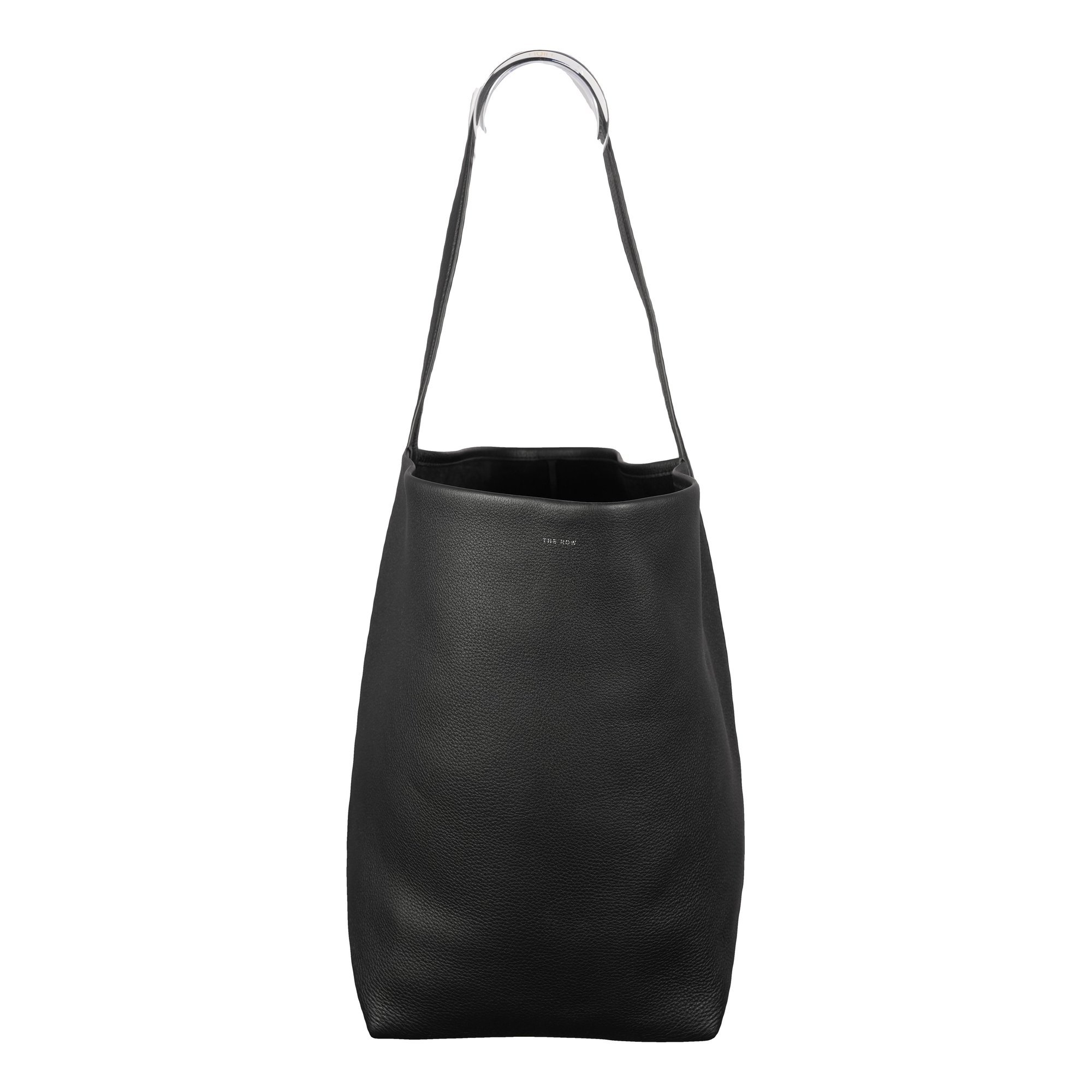 The Row Park N/S leather tote