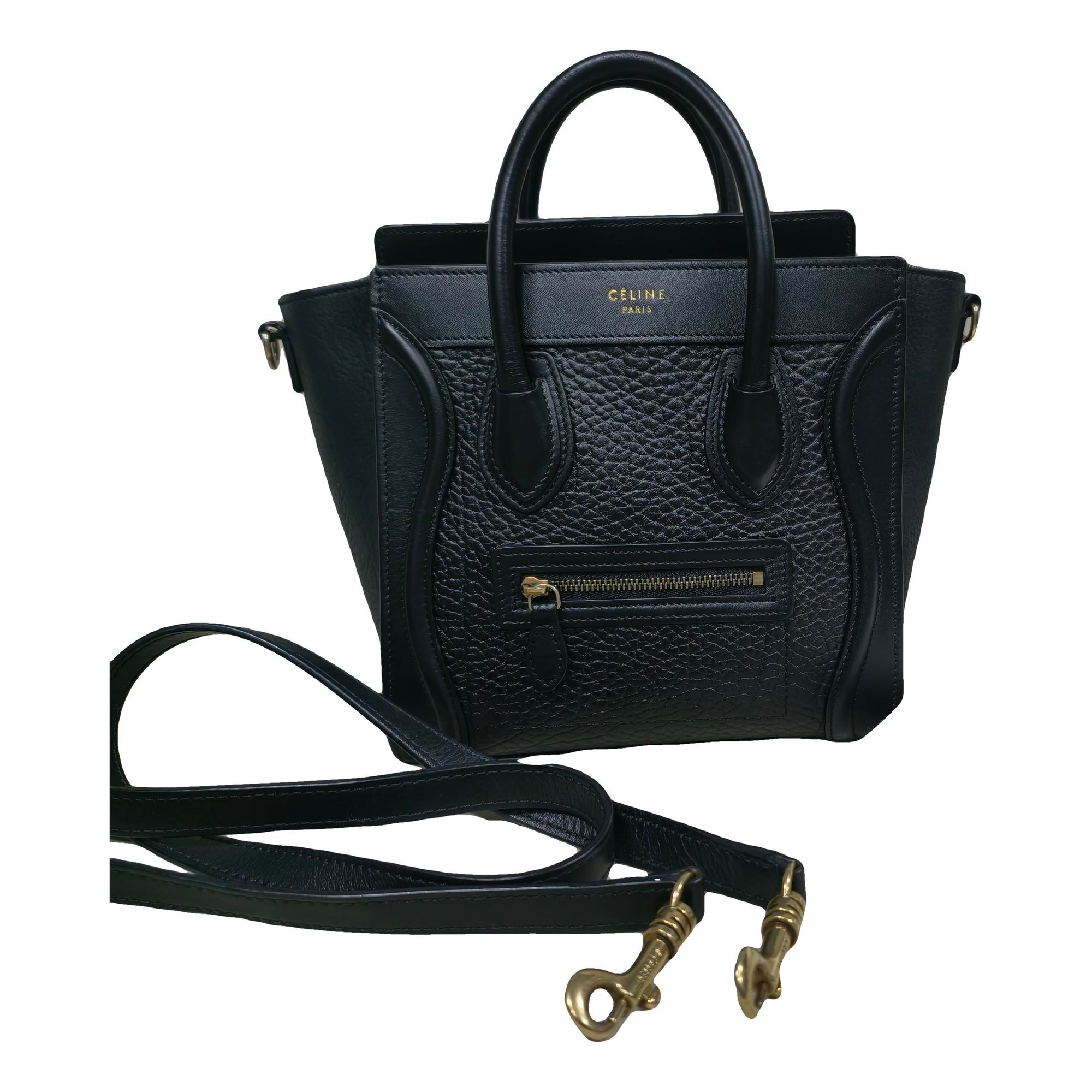 Nano Luggage leather handbag