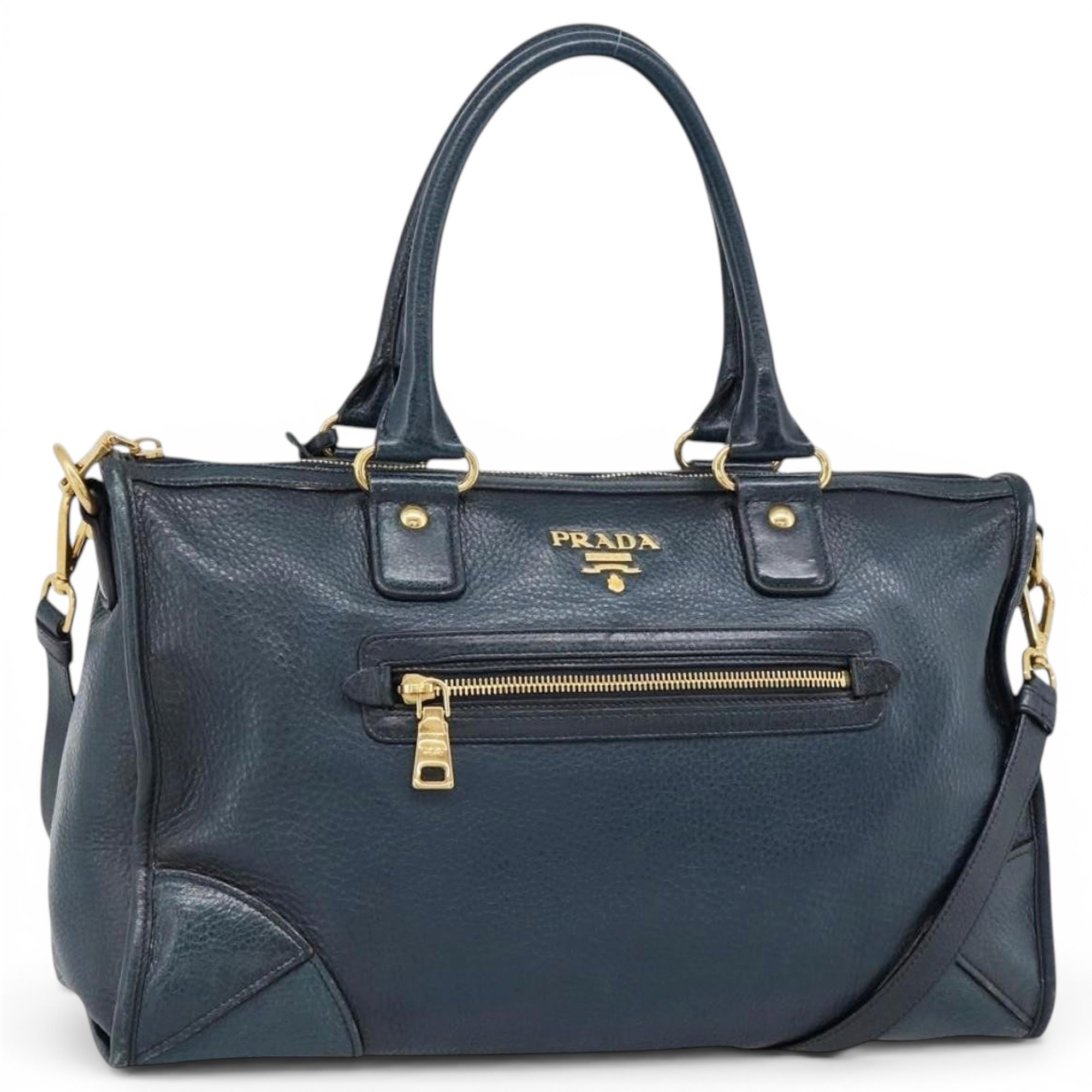 Leather handbag