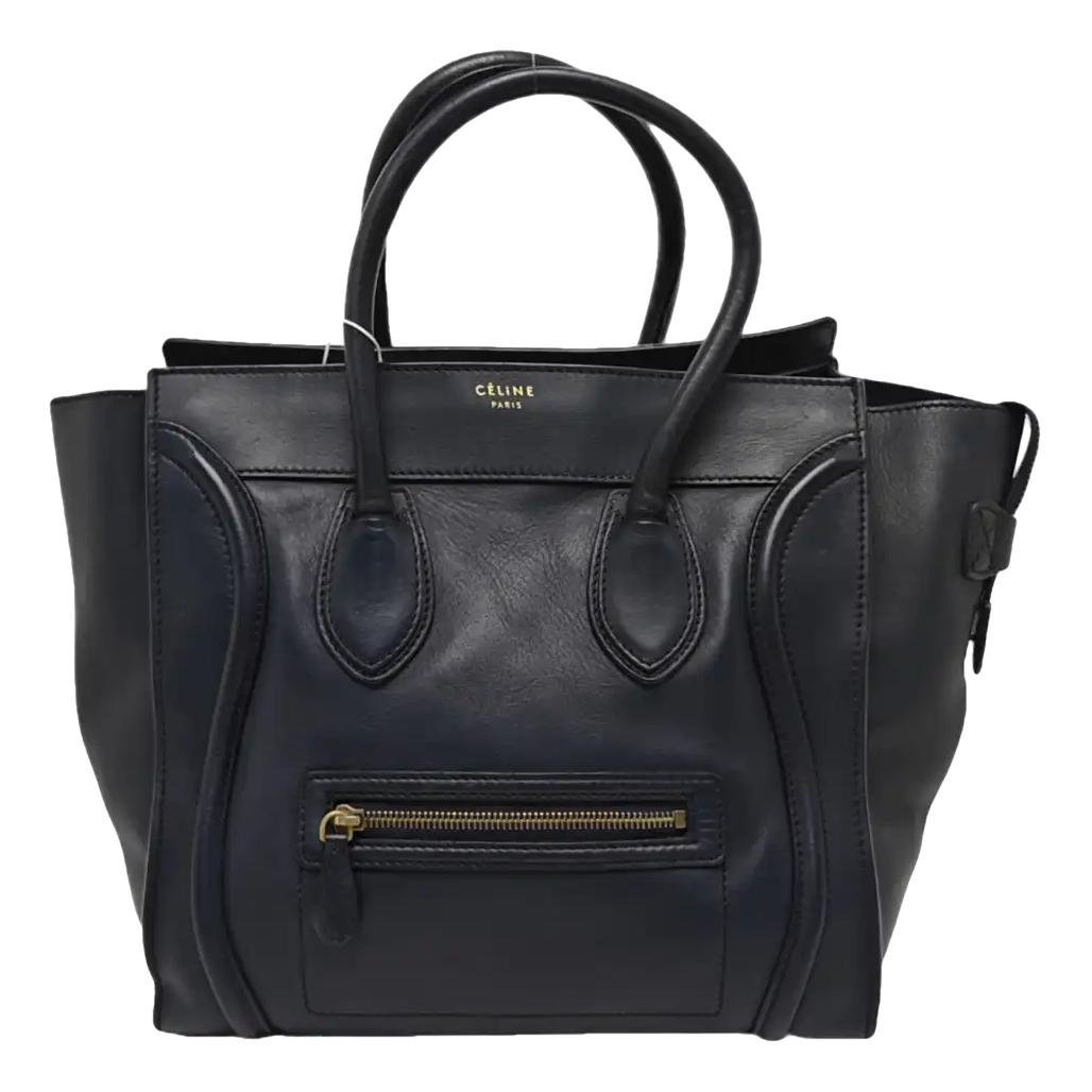 Luggage leather handbag