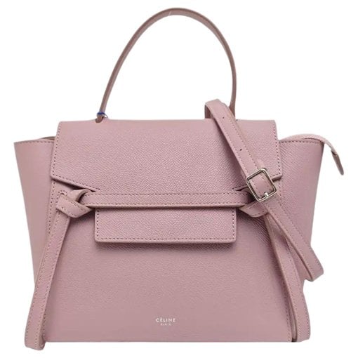 Belt leather handbag