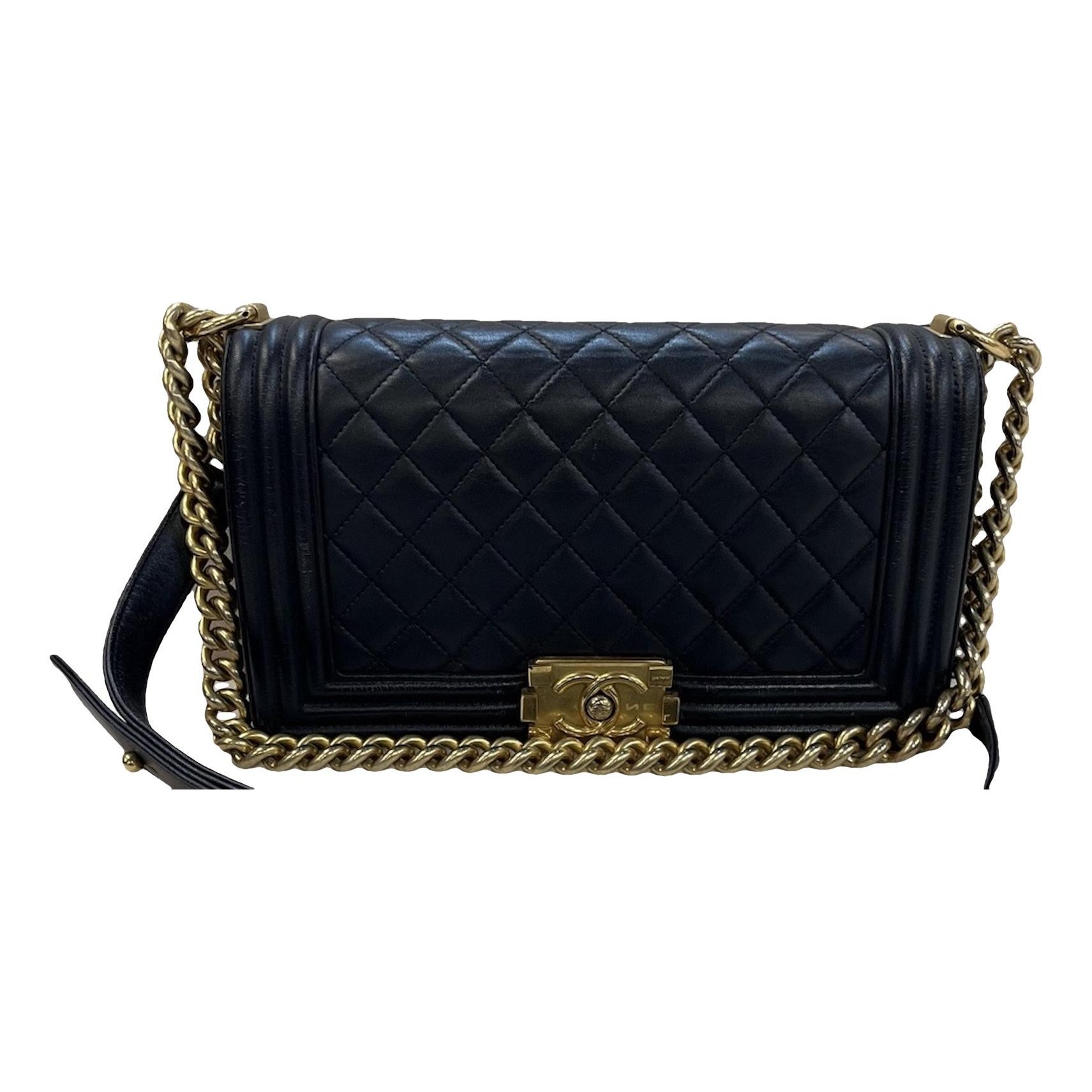 Boy leather handbag