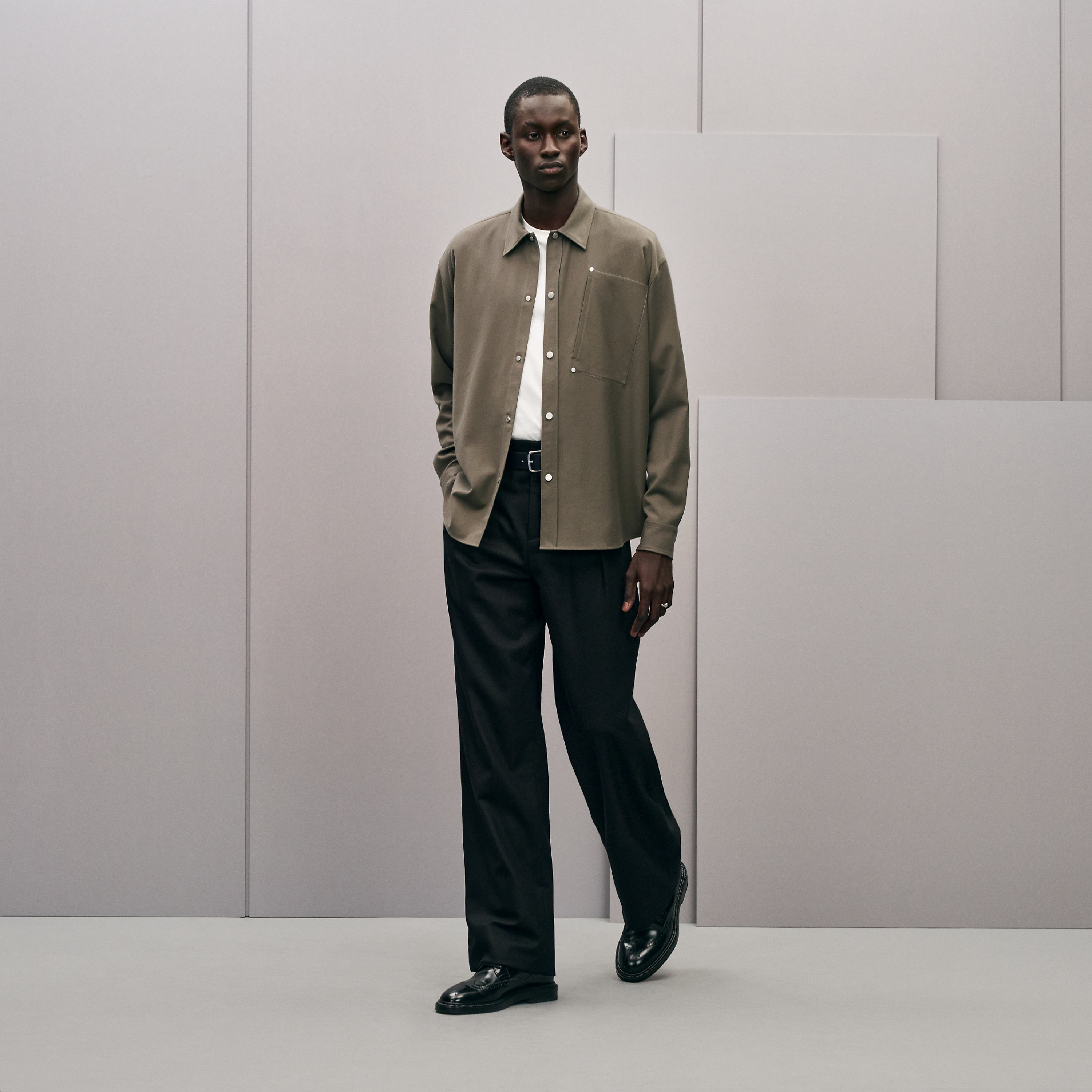 "Clous de Selle" overshirt