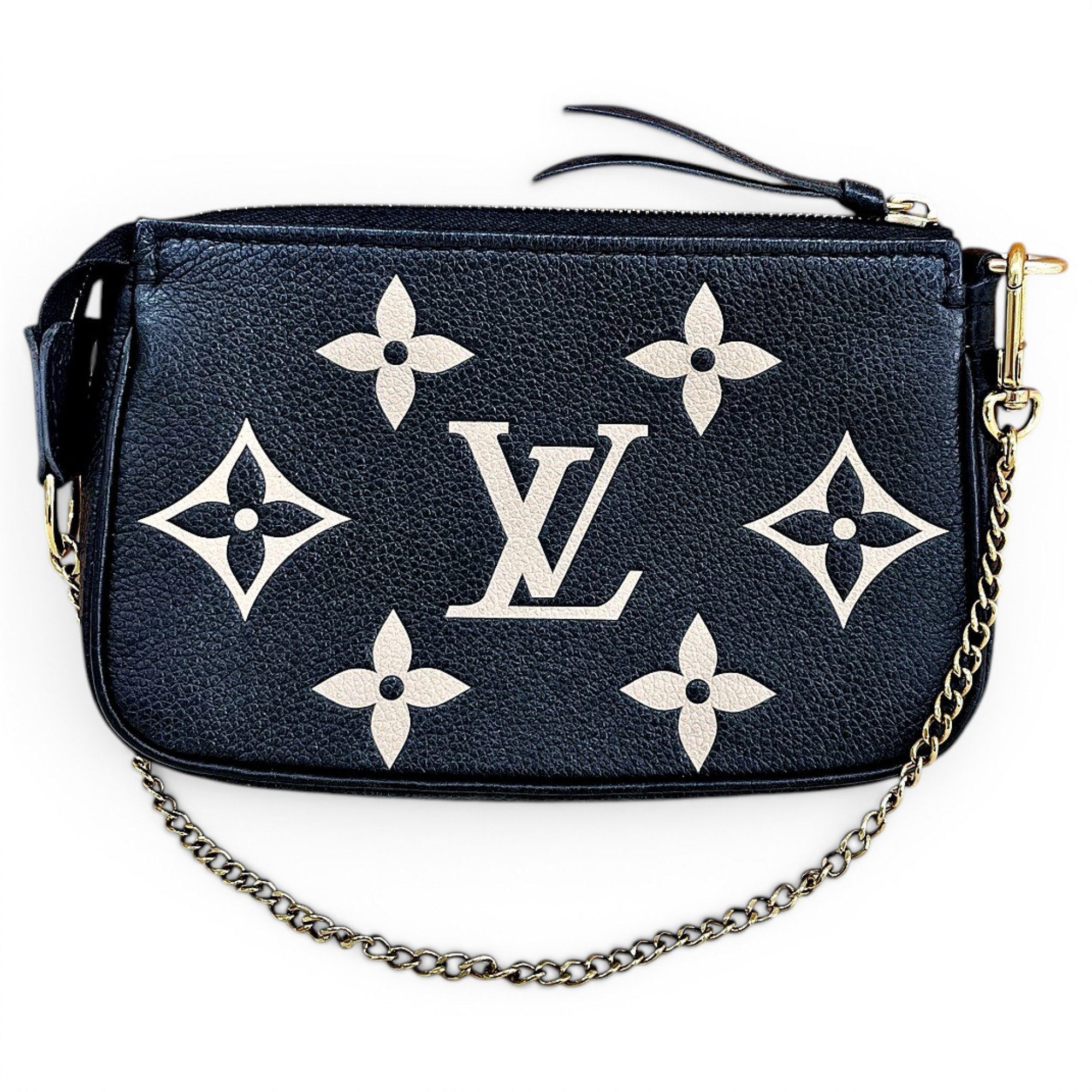 Pochette Accessoire leather handbag