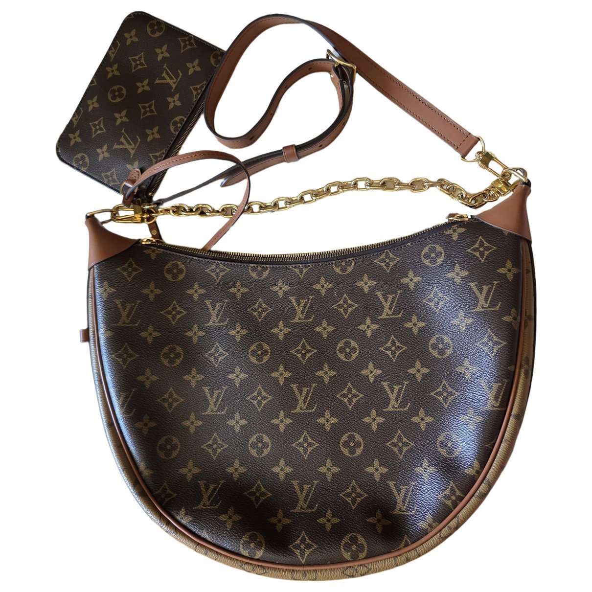Loop cloth crossbody bag