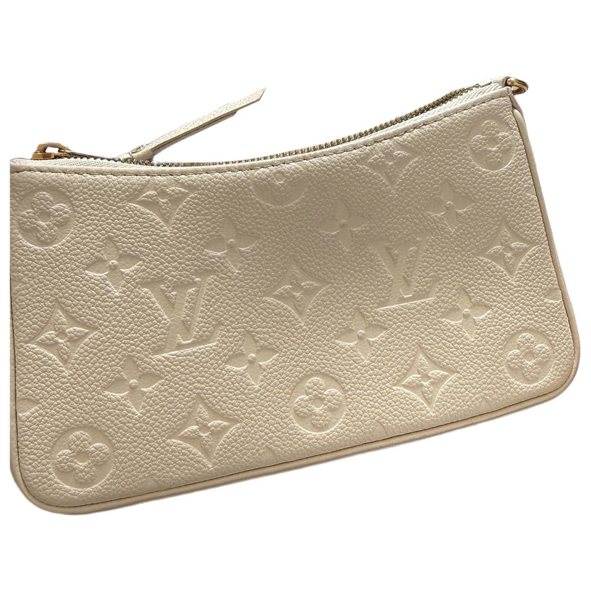 Trio pouch leather clutch bag