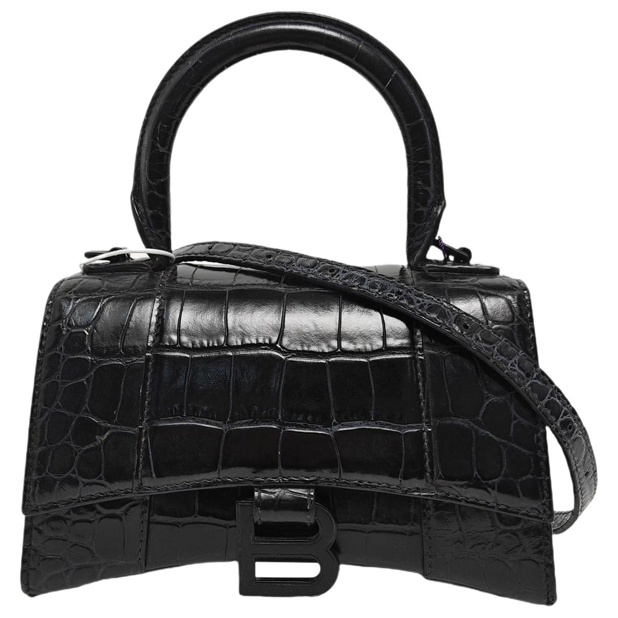 Balenciaga Hourglass leather handbag