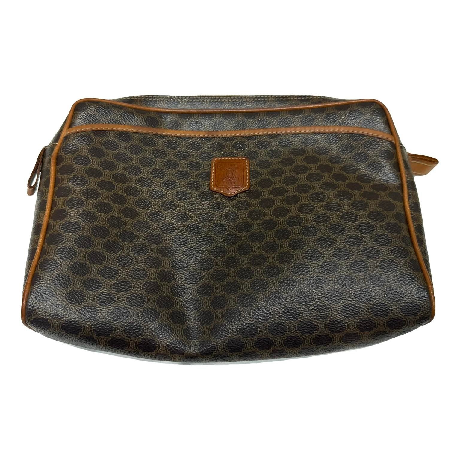 Leather vanity case