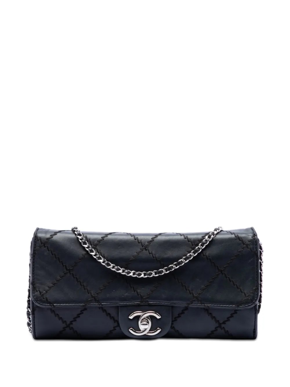 2010-2011 CC Quilted Calfskin Ultra Stitch Wallet On Chain shoulder bag