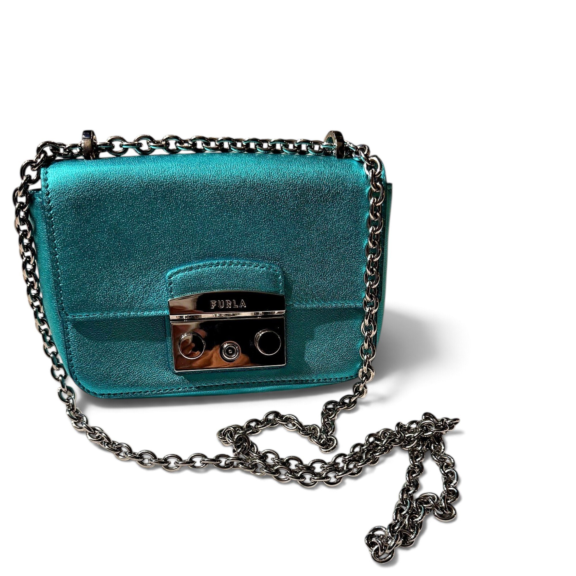 Metropolis leather crossbody bag