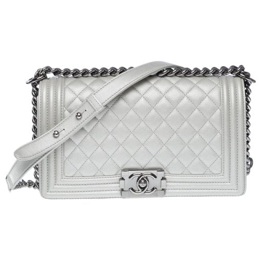 Boy leather handbag