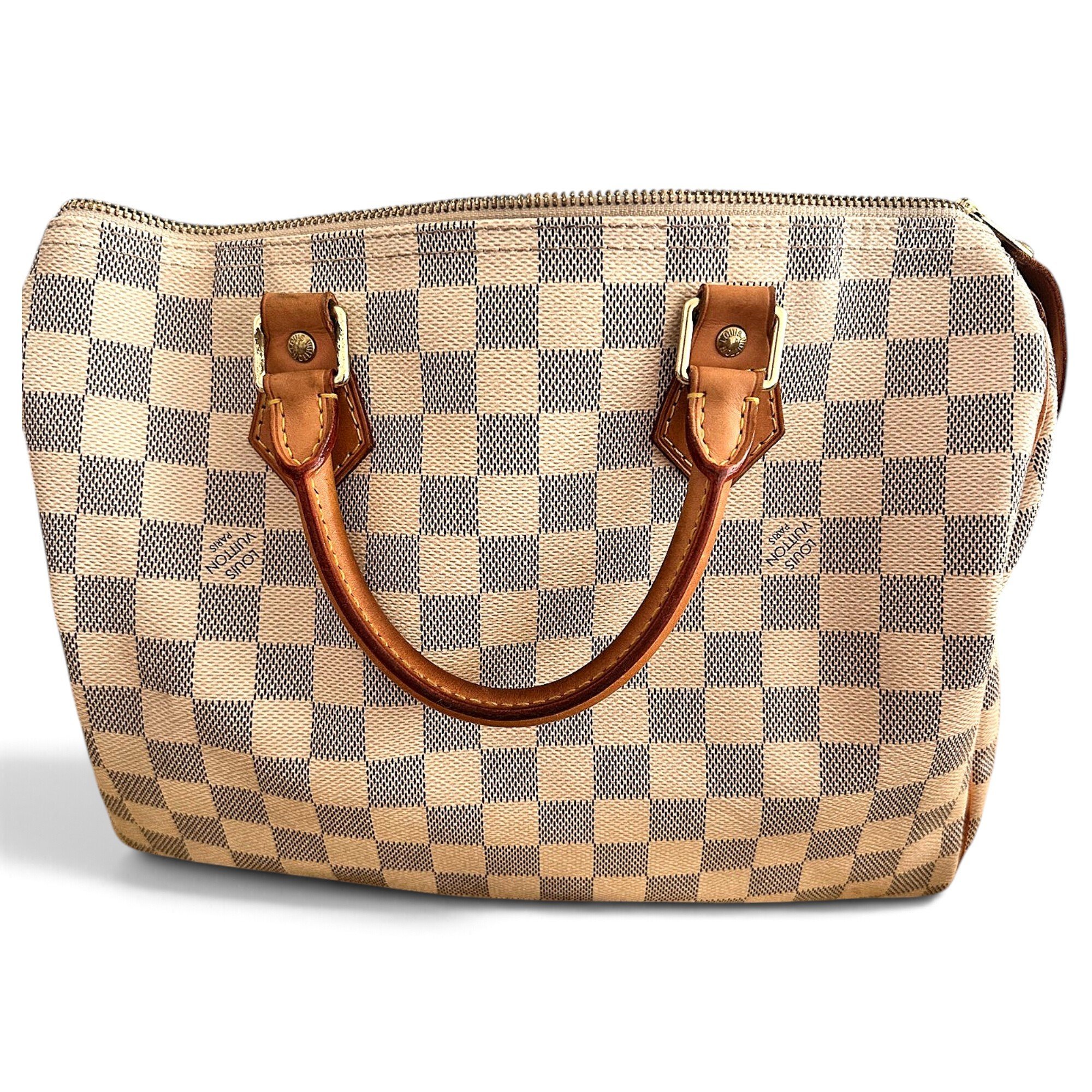 Speedy leather bag