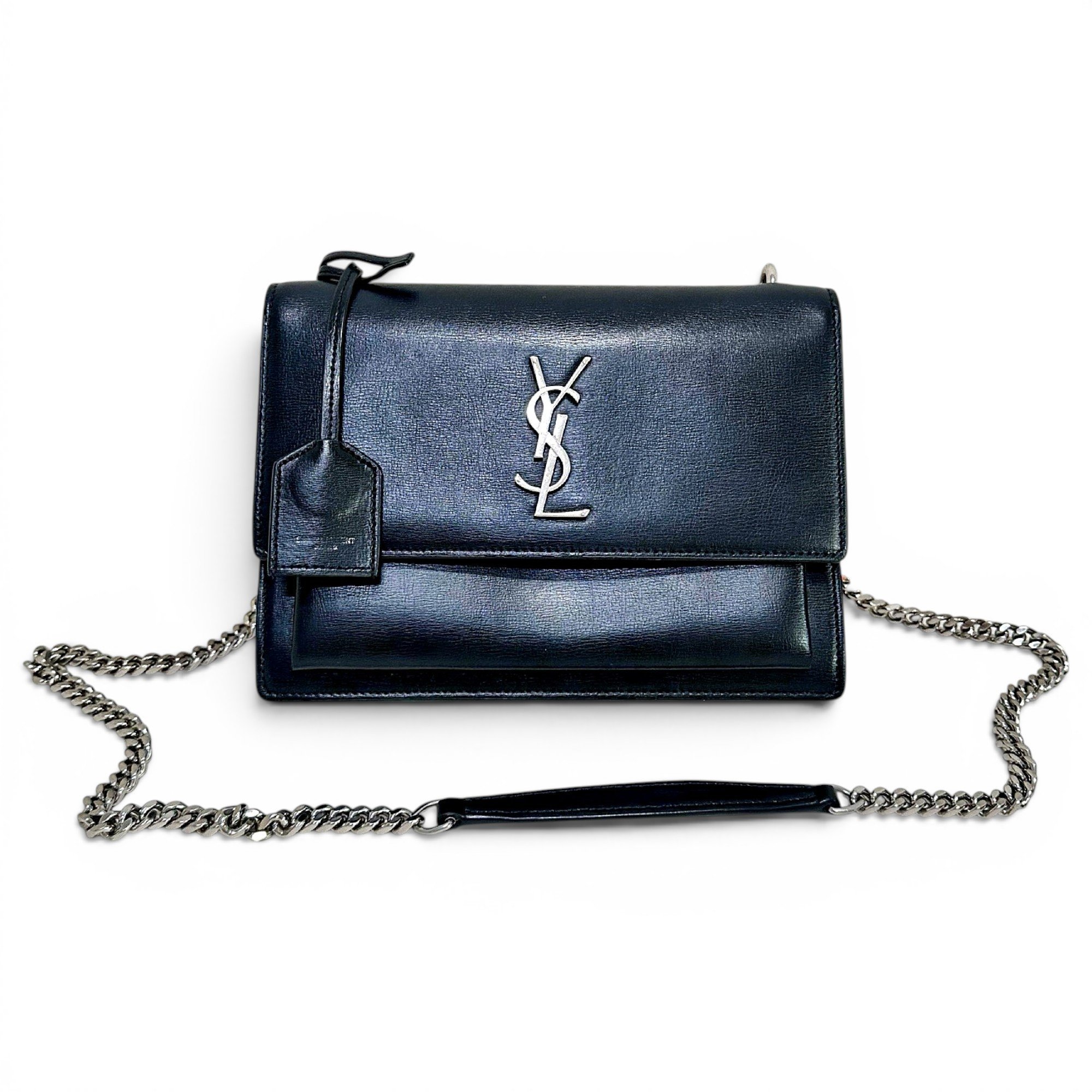 Sunset leather handbag