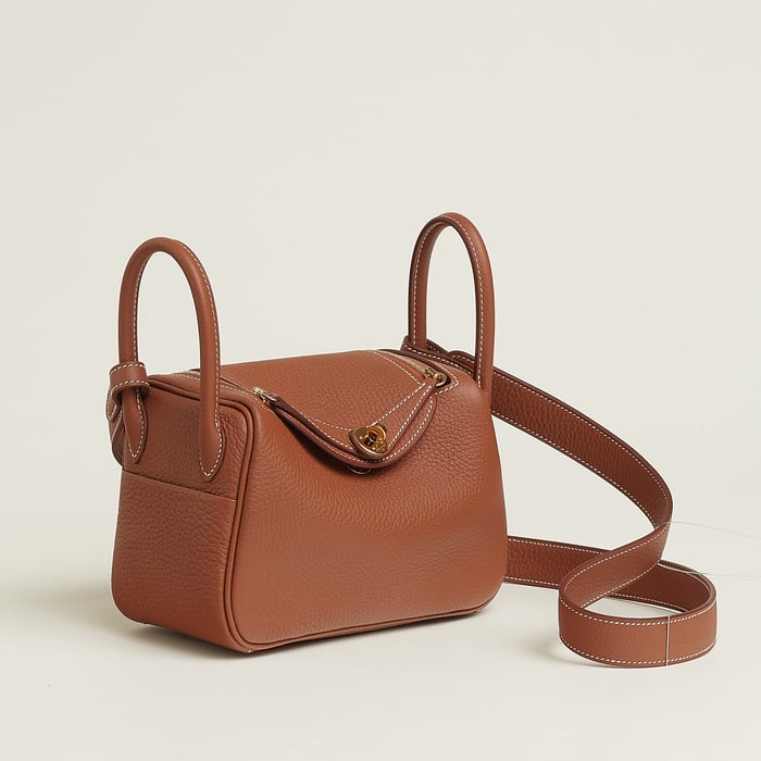 Gold Lindy II Mini Bag