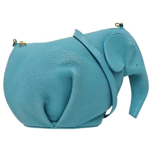 Animals leather crossbody bag