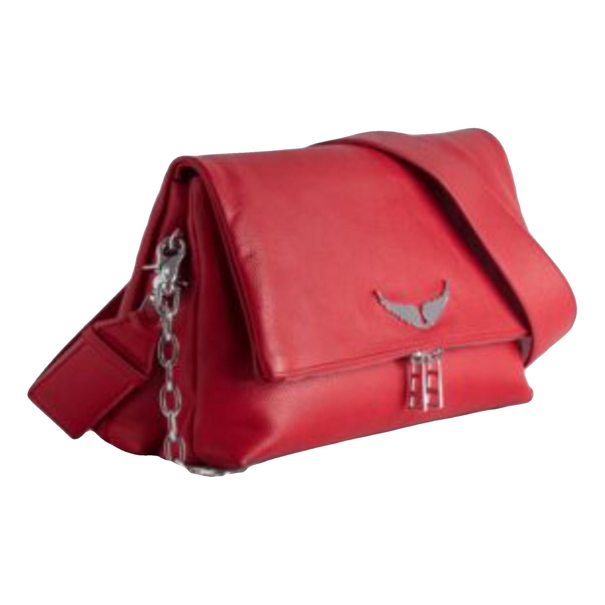 Rock leather crossbody bag