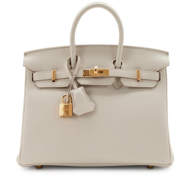 Hermes Beton Togo Birkin 25 Gold Hardware, 2025