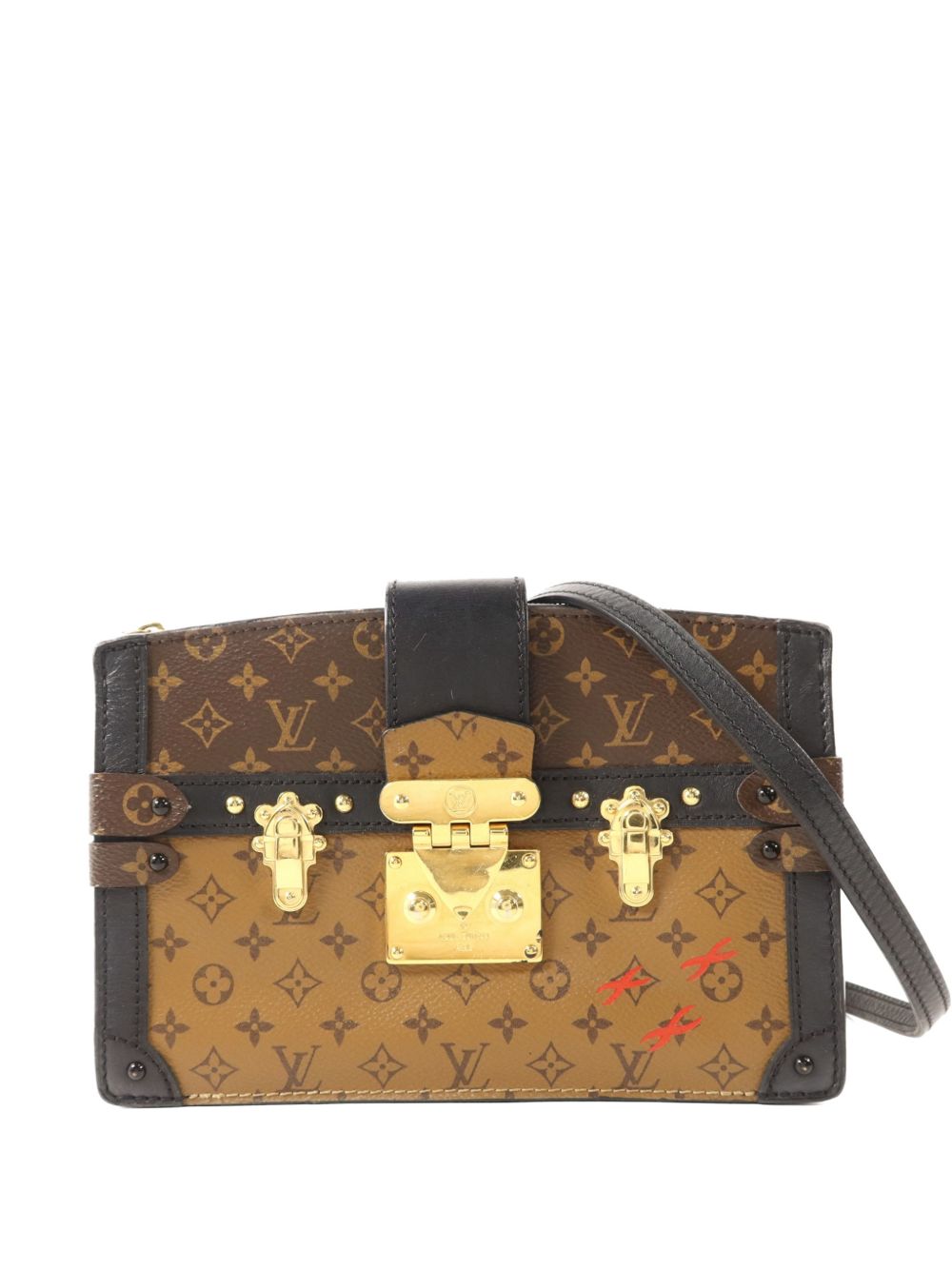 Trunk Monogram clutch bag