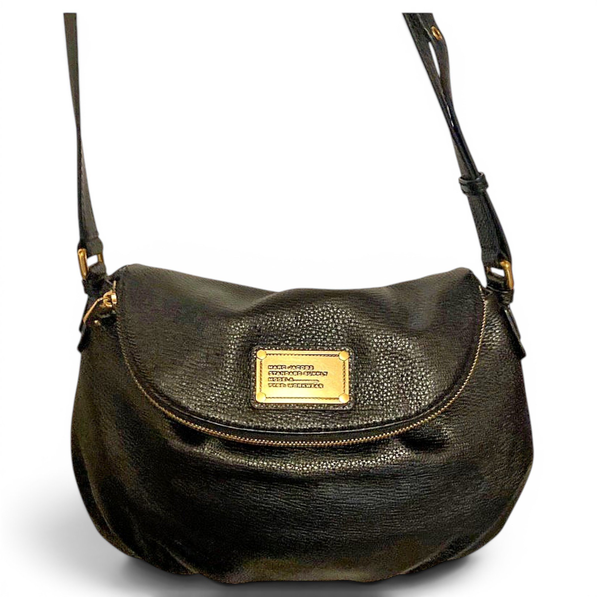 Leather crossbody bag