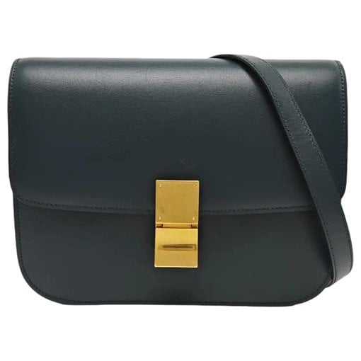 Leather crossbody bag