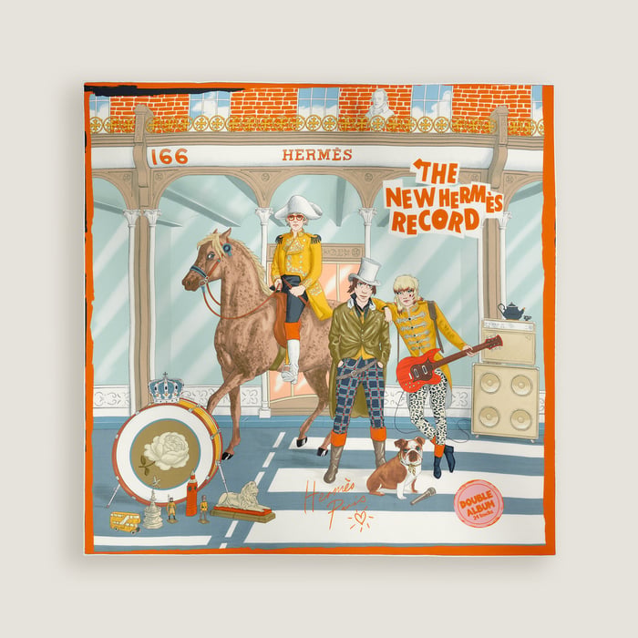 the New Hermès Record Scarf 70