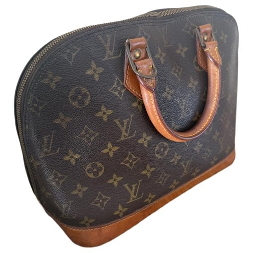 Alma leather handbag
