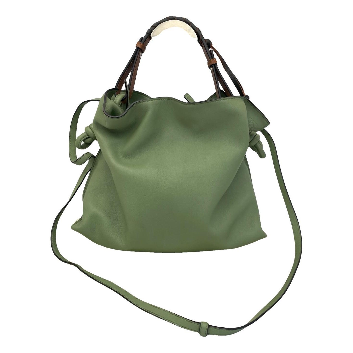 Flamenco leather handbag