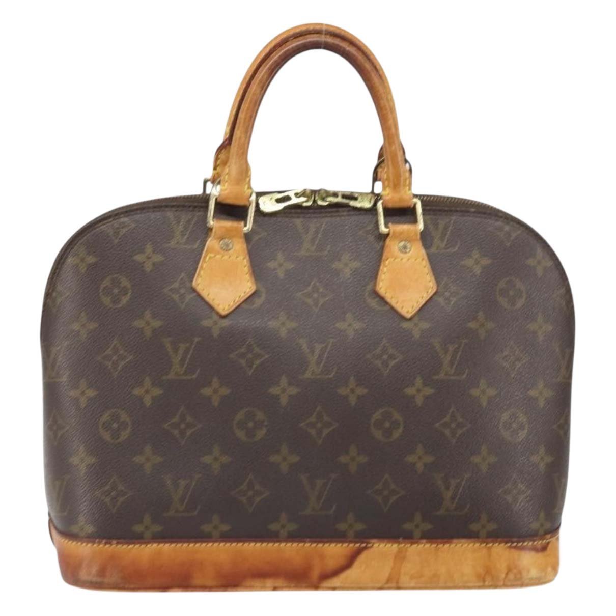 Alma leather handbag
