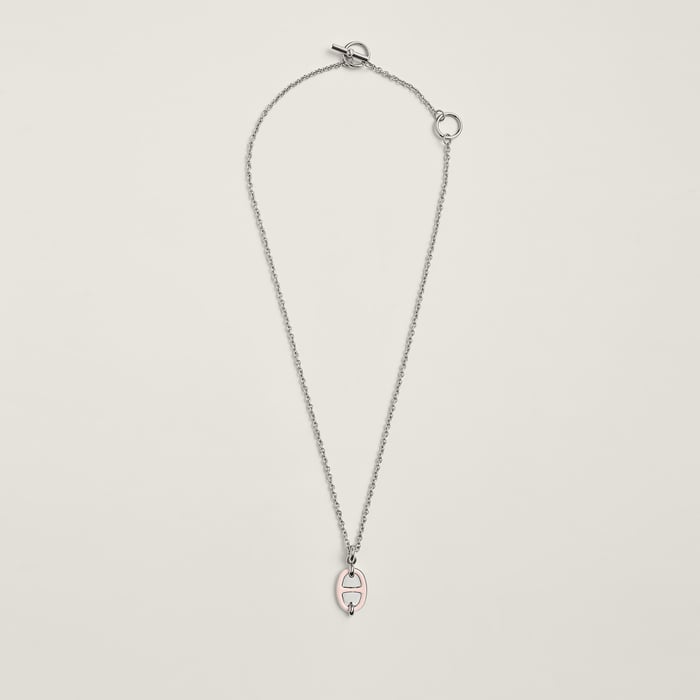 Rose Candeur Mini Maillon Pendant, Small Model