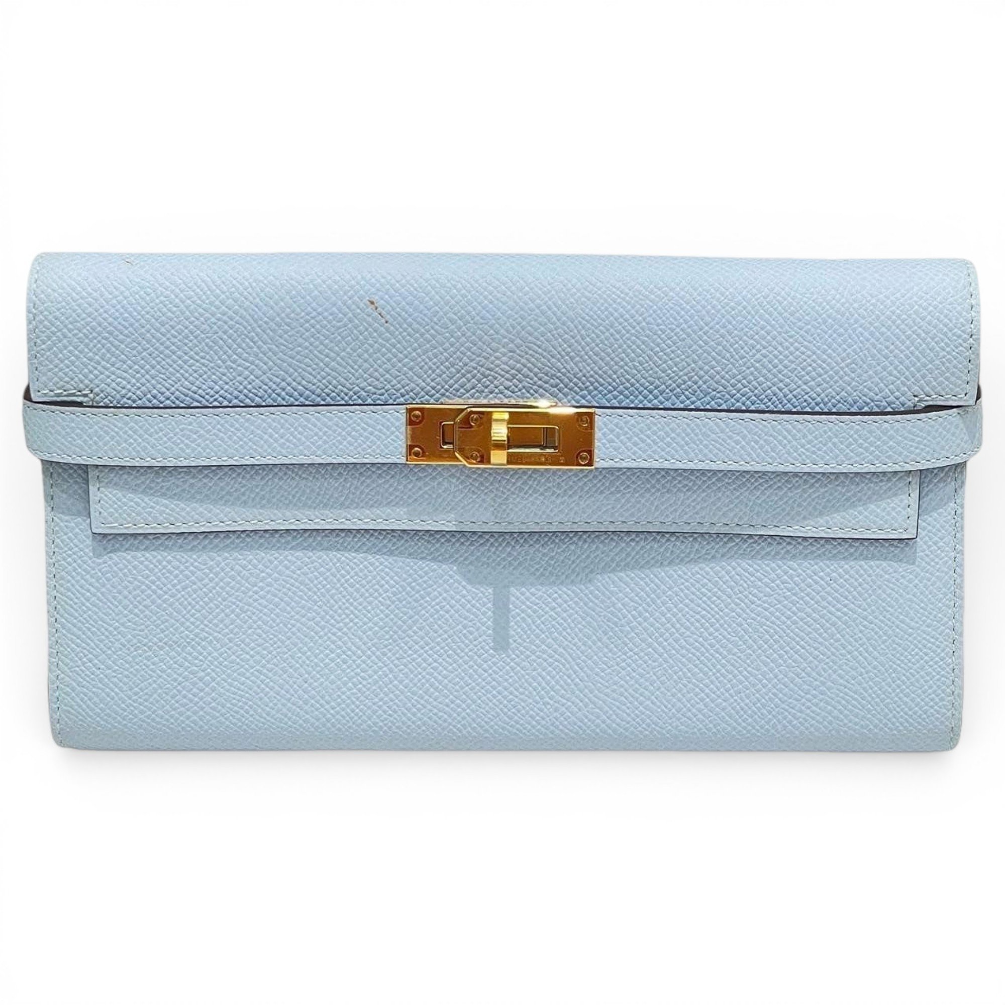Kelly to go leather clutch bag